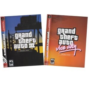 Grand Theft Auto Double Pack - Greatest Hits Sony PS2 GTAIII & GTA Vice City